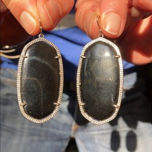Kendra Scott black earrings!